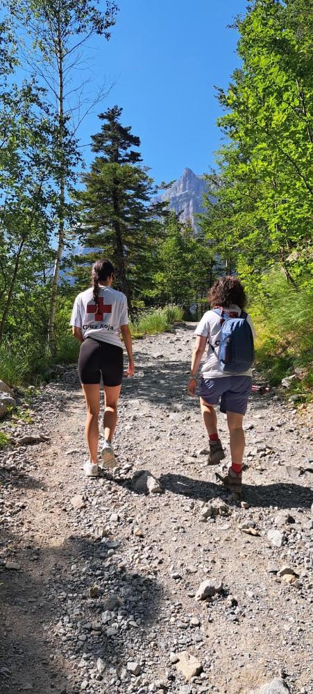 Imagen Cruz Roja renueva su convenio y refuerza su presencia en el Parque Nacional de Ordesa y Monte Perdido