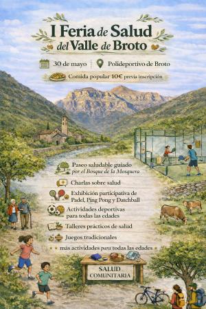 Imagen ?? I Feria de Salud del Valle de Broto ??